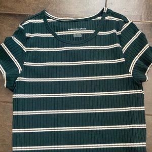 American Eagle green top